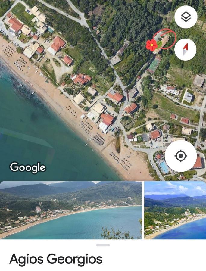 Apartmán Corfu Escape Five Agios Georgios Pagon Exteriér fotografie